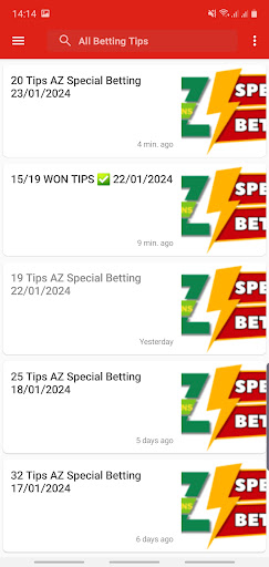 AZ Special Betting | Bet Tips Screenshot 2 - AppWisp.com