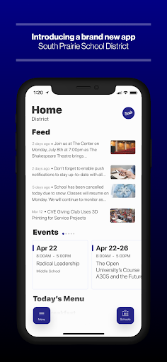 Android application South Prairie Royals screenshort