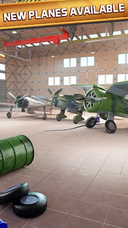 Game screenshot Idle Planes: Build Airplanes mod apk