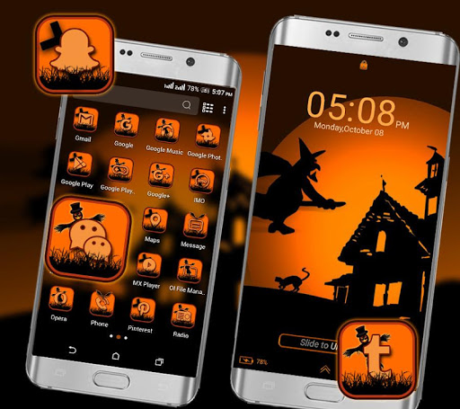 Halloween Dark Night Theme Screen 3