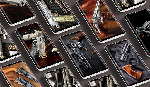 Android application Gun Wallpaper screenshort