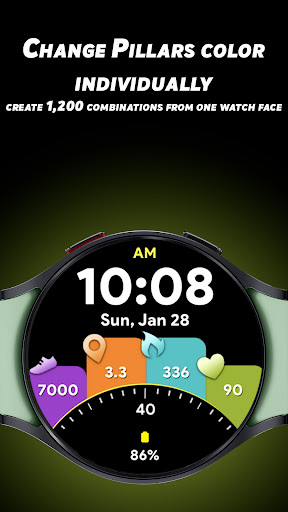 Time Eclipse - Watch face Screen 2