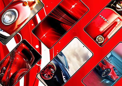 Red Wallpaper Screen 2