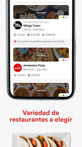 Deeli: Delivery de comida Screen 2