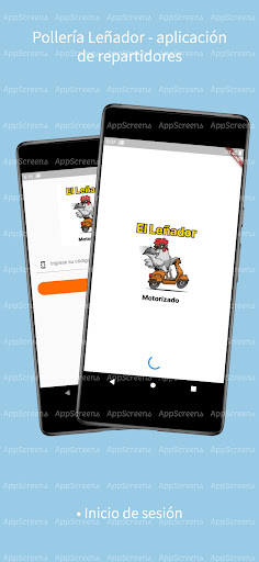 Android application Leñador - para repartidores screenshort