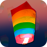 Colorful Flying Balloons icon