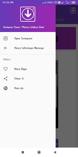 Android application Instance saver screenshort