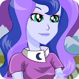 School Style MLPEG Dress Up Game with Pony girls icon