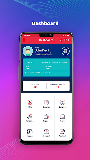 Android application DentCareTrack screenshort