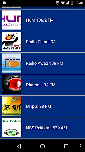 Radio Pakistan Screen 2
