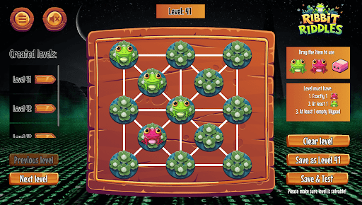 Ribbit Riddles Screen 3