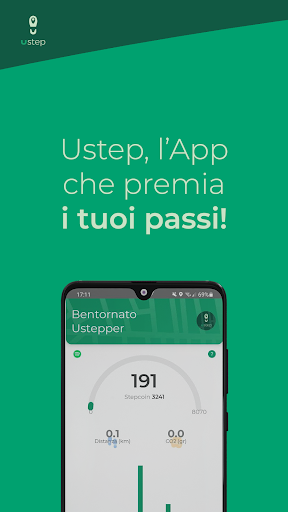 Android application Ustep screenshort