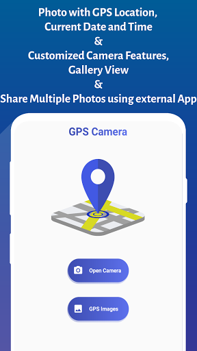 GPS Camera - DateTime Location Screen 2