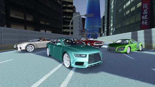 Android application Audi Car Drift Traffic Racing screenshort