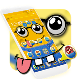 Yellow Cute Cartoon Theme icon