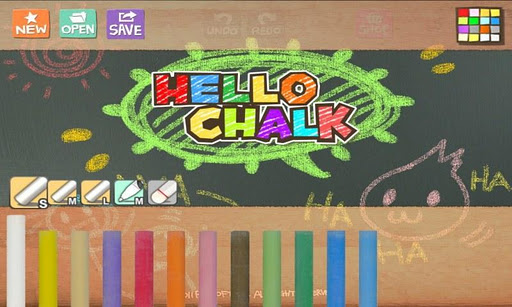 Android application Hello Chalk screenshort