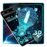 Cover Image of ดาวน์โหลด ธีม 3D Neon Technology 1.1.15 APK