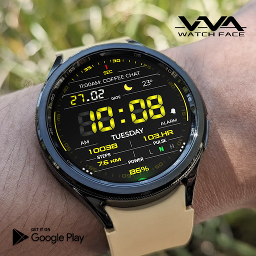 VVA69 Minimal style Watch face Screen 3