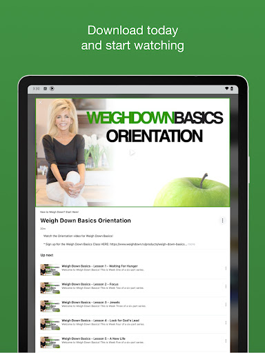 Screenshot of Weigh Down TV