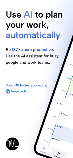 Android application Motion: Tasks & AI Scheduling screenshort