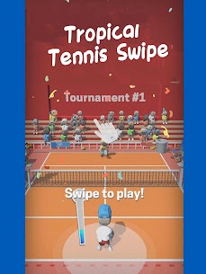 Tropical Tennis Swipe MOD APK (No Ads) Download 9