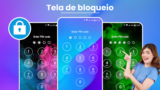 Visualização do aplicativo