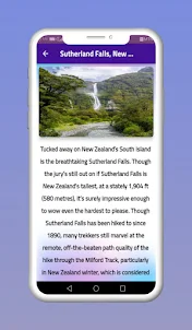 World Waterfalls