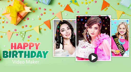 Android application Birthday Video Maker screenshort