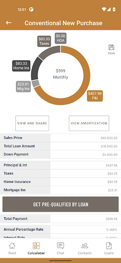 Screenshot of TruStone Home Mortgage App