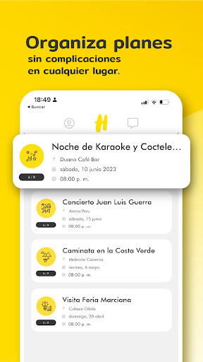Hey Buddy - salidas grupales Screen 2