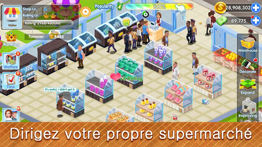 Télécharger My Supermarket Story: Simulez un magnat de magasin  APK MOD (Astuce) screenshots 2