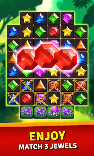 Jewels Jungle Treasure: Match 3  Puzzle 1.7.7 screenshots 1