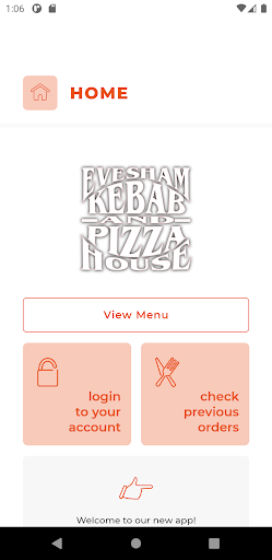 Android application Evesham Kebab and Pizza screenshort