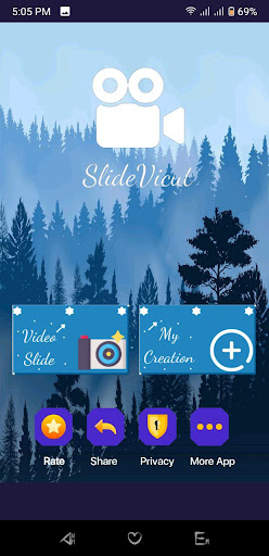 Android application Cocna Slideshow: Video Maker screenshort