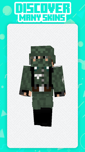 Android application Camouflage Skins for Minecraft screenshort