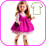 Cover Image of Herunterladen Clothes for dolls. Crochet doll clothes 1.0.0 APK