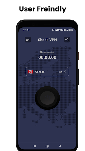 Shook VPN: safe connection Screen 3