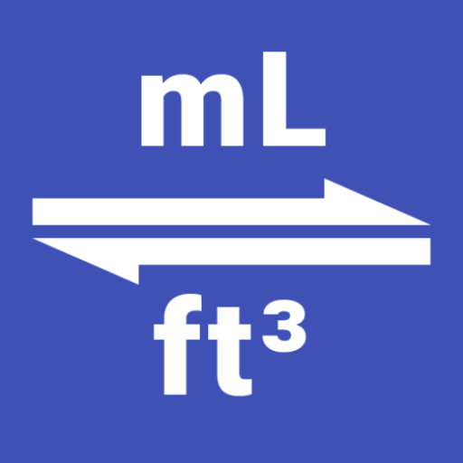 Milliliters to Cubic Feet