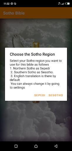 Android application Sesotho Bible and Sepedi bible screenshort