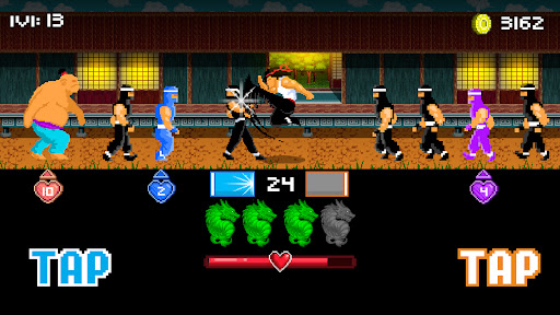 Android application Kung Fu Fight : Beat em up screenshort
