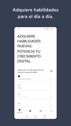 Android application Noodes™- Seguridad Informática screenshort