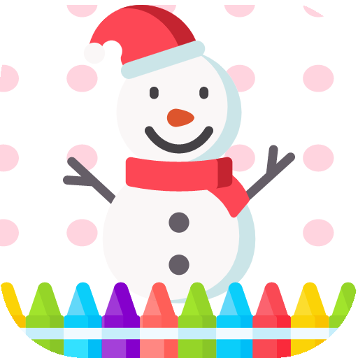 Christmas Coloring Book logo
