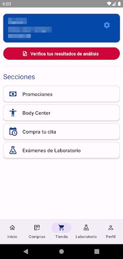 Clinica Gonzalez APP Screen 3