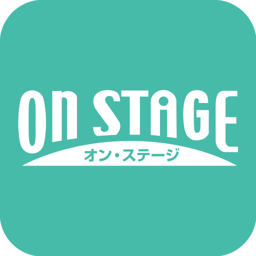 カラオケアプリ ONSTAGE オンステージ logo
