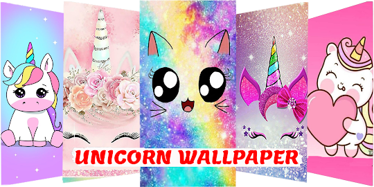 Live unicorn Girly Wallpaper