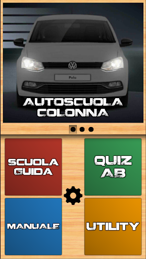 Android application Autoscuola Colonna screenshort