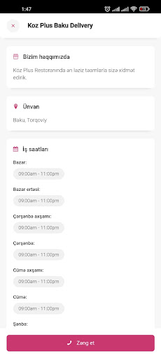 Kozplus Delivery Screen 2