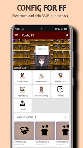 Config FF - Skin Tool, VVIP, Bundle Pack!