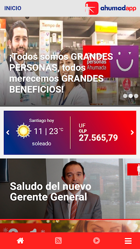 Android application Ahumadapp screenshort