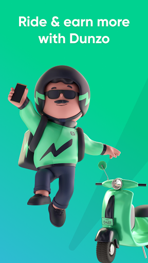 Android application Dunzo Delivery Partner screenshort